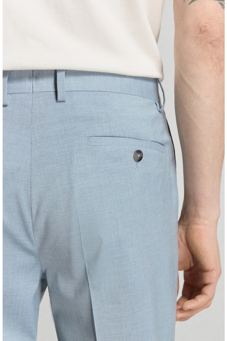 Super Slim Fit Stretch Suit Pants, Alternate, color, SKY BLUE