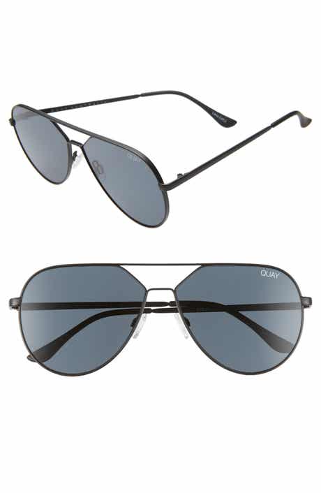 Quay Australia Hold Please 55mm Aviator Sunglasses