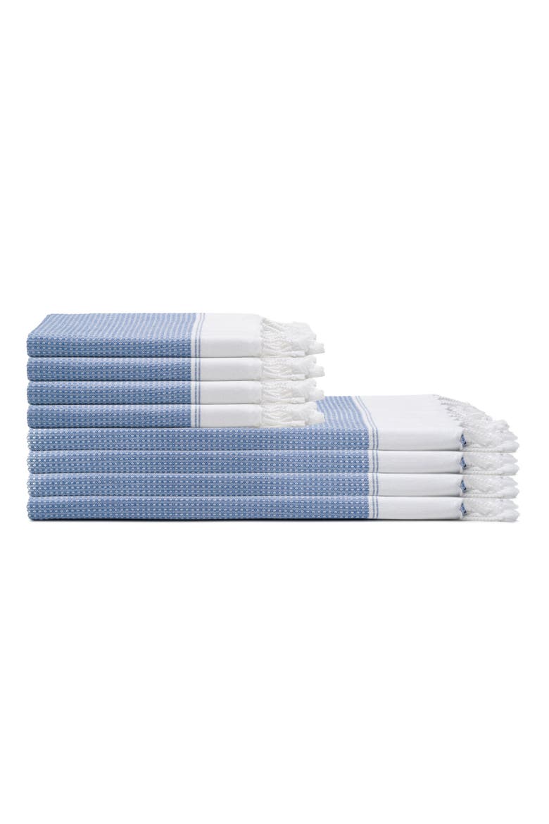 Pria Turkish Cotton Towel Bundle, Main, color, Denim Blue