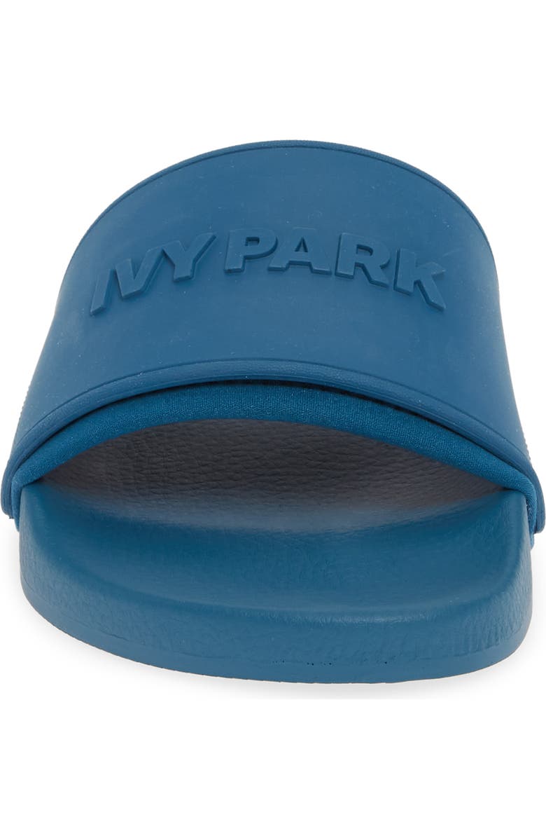 IVY PARK<sup>®</sup> Embossed Logo Slide Sandal, Alternate, color,