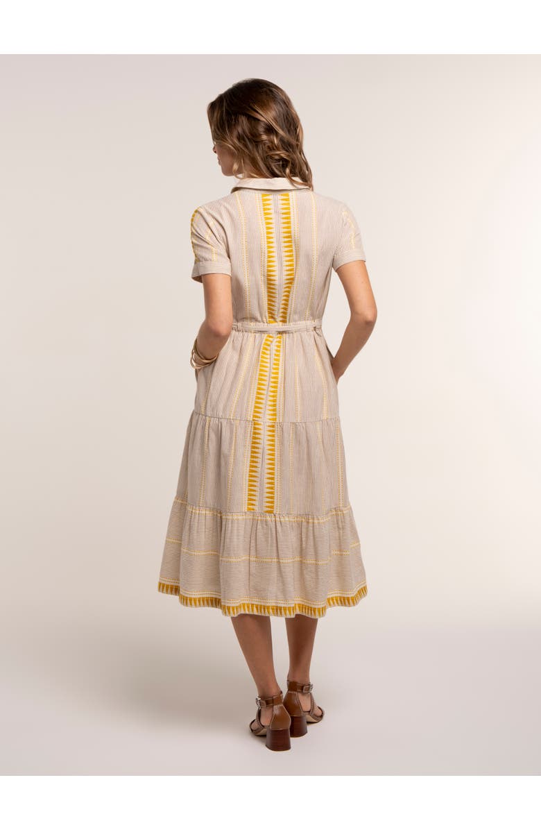 Brakeburn Palmira Midi Dress, Alternate, color, Multi