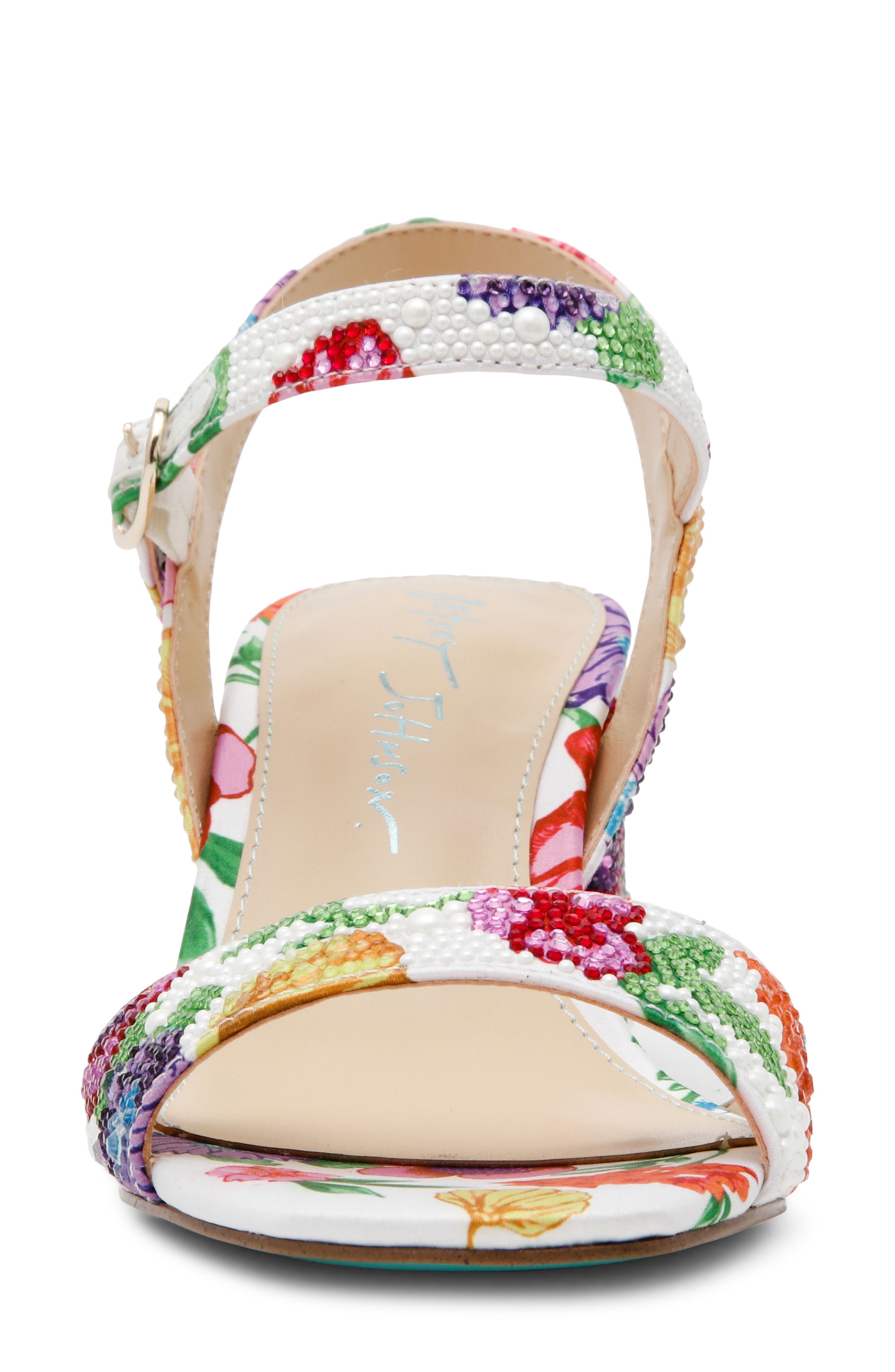 Betsey Johnson Tamy Ankle Strap Sandal, Alternate, color, 
