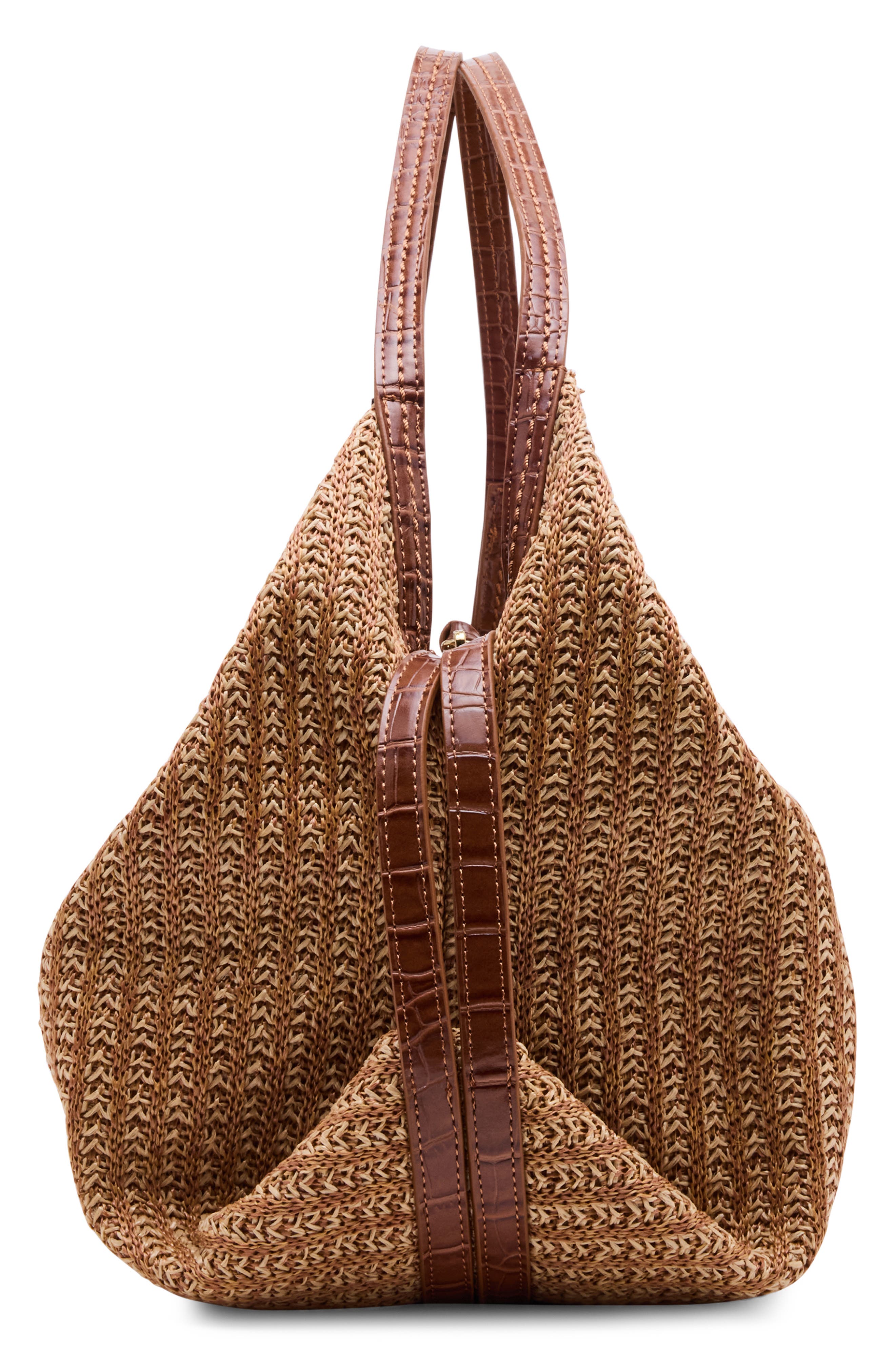 Dolce Vita Billy Woven Shoulder Bag, Alternate, color, Natural Raffia