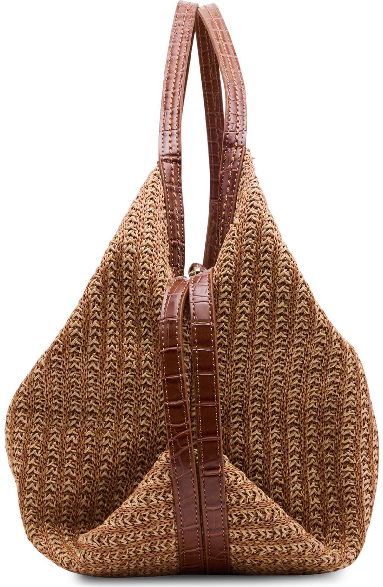 Dolce Vita Billy Woven Shoulder Bag, Alternate, color, Natural Raffia