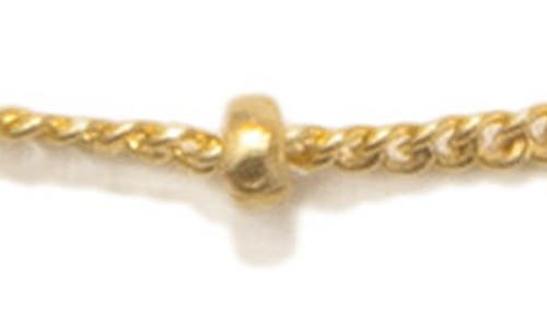 Made By Mary Satellite Chain Anklet In Gold