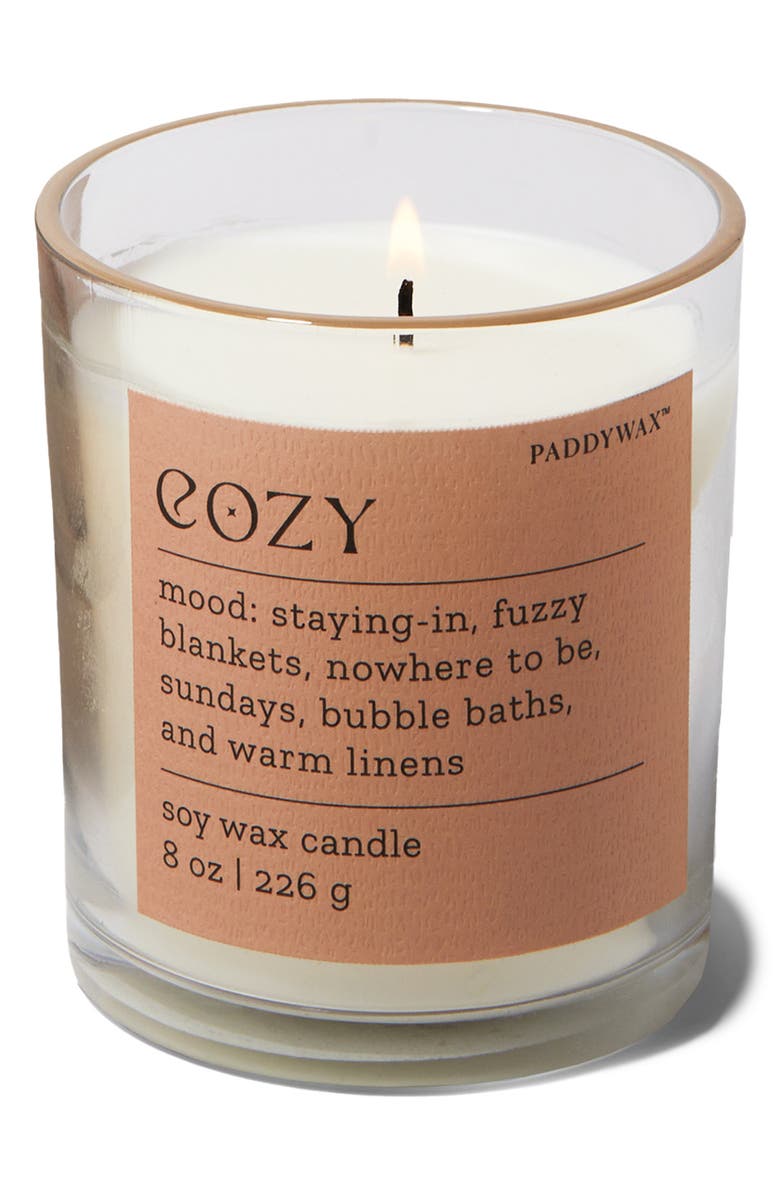 Paddywax Tranquil Mood Boxed 8-Ounce Candle, Alternate, color, Cashmere + French Orris