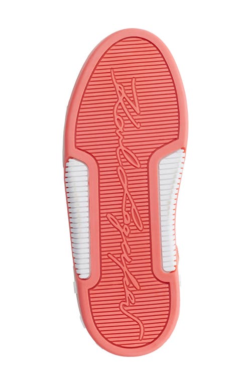 Karl Lagerfeld Charna Lace Up Sneaker In Nude