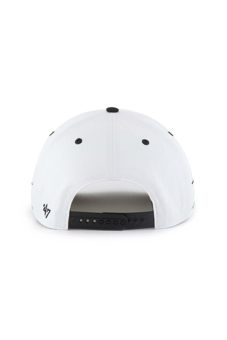 Men's '47  White Kyle Busch  Diamond Cut Hitch Adjustable Hat, Alternate, color, White
