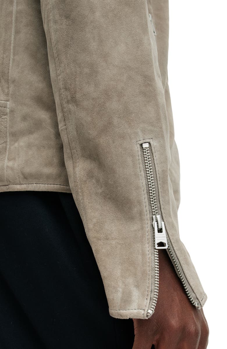 AllSaints Cora Suede Jacket, Alternate, color,