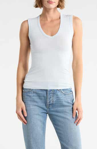 rag & bone Lucy V-Neck Sleeveless Top