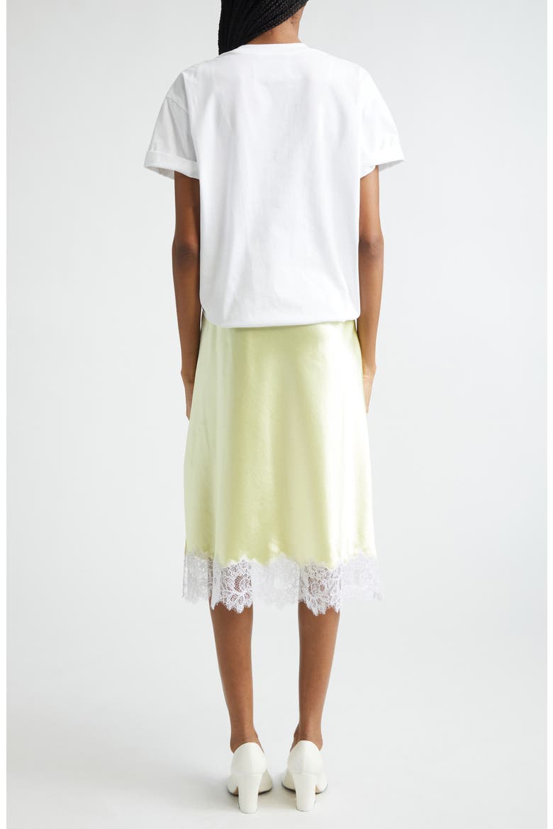 Mixed Media Short Sleeve Dress, Alternate, color, WHITE-YUZU