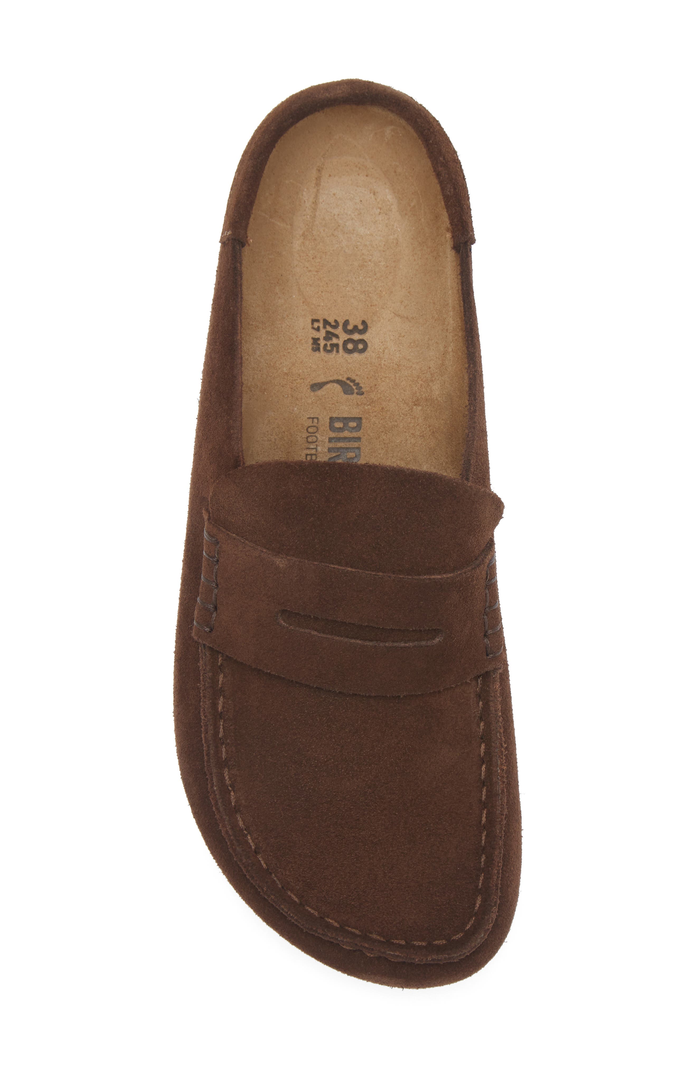 Birkenstock Naples Clog, Alternate, color, Carafe Suede