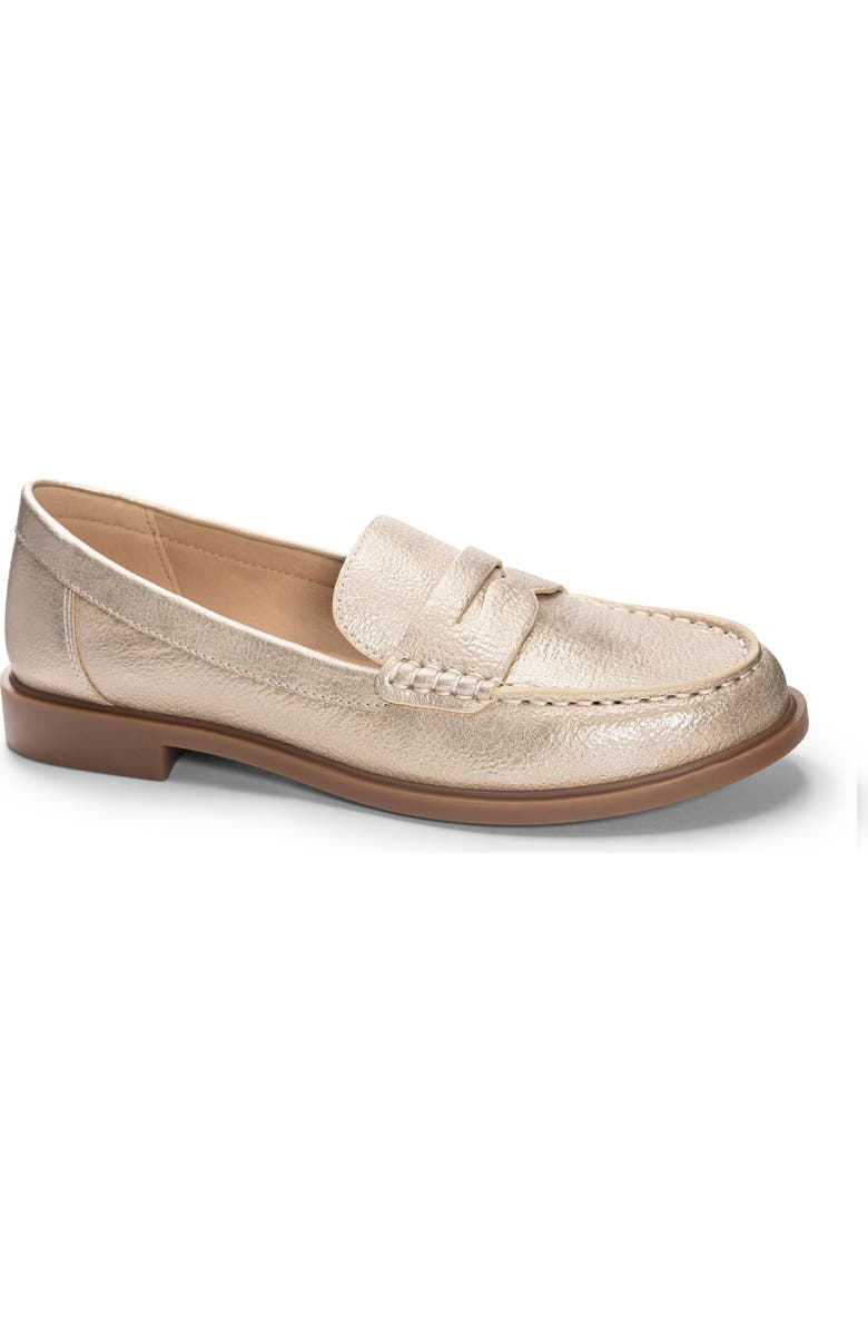 CL BY LAUNDRY Beloved Metallic Penny Loafer, Main, color,