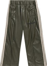 Palm Angels Kids' Coated Track Loose Pants