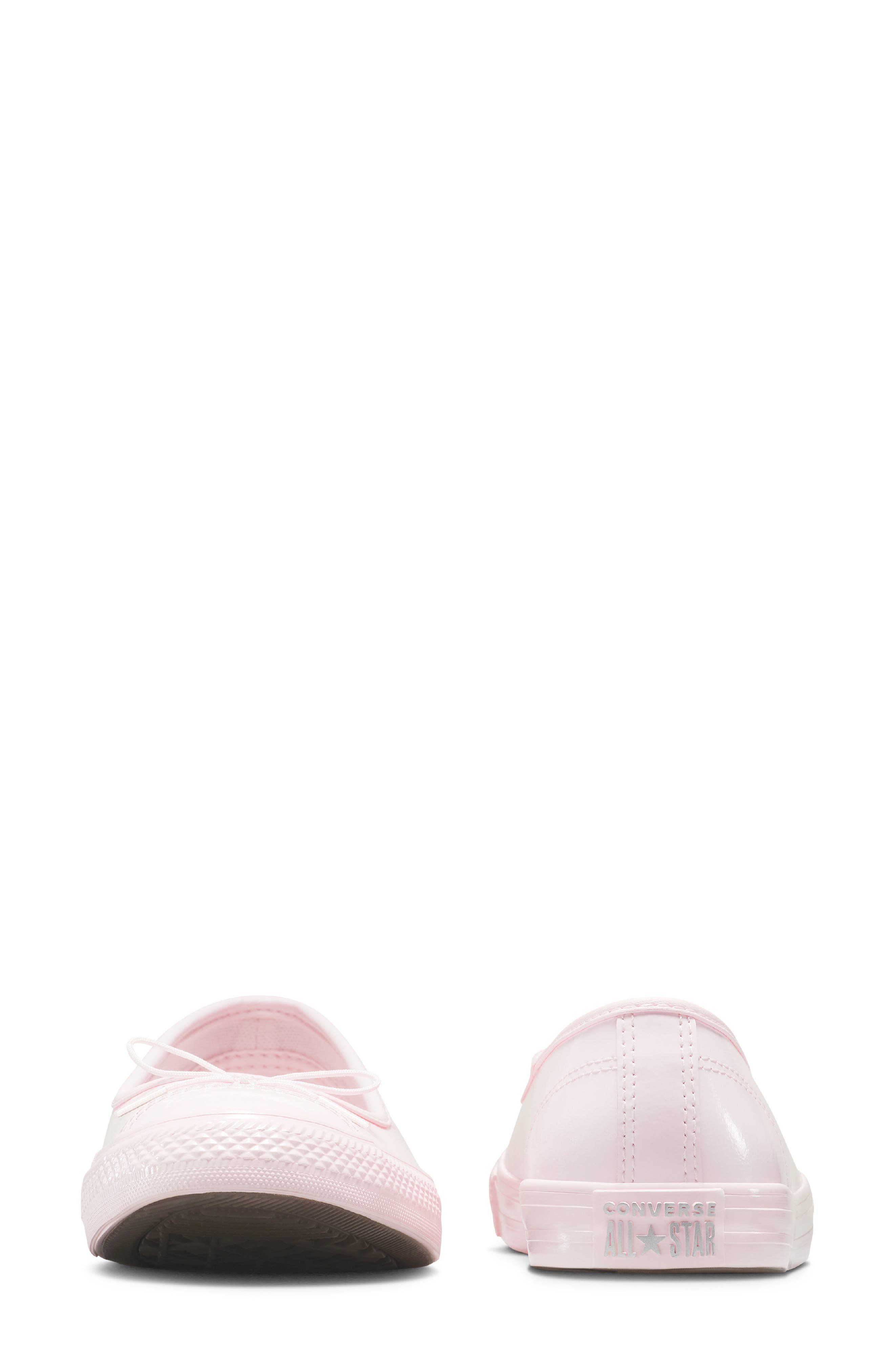 Chuck Taylor® All Star® Dainty Ballerina Patent Leather Flat, Alternate, color, SUGAR BERRY/ SUGAR BERRY