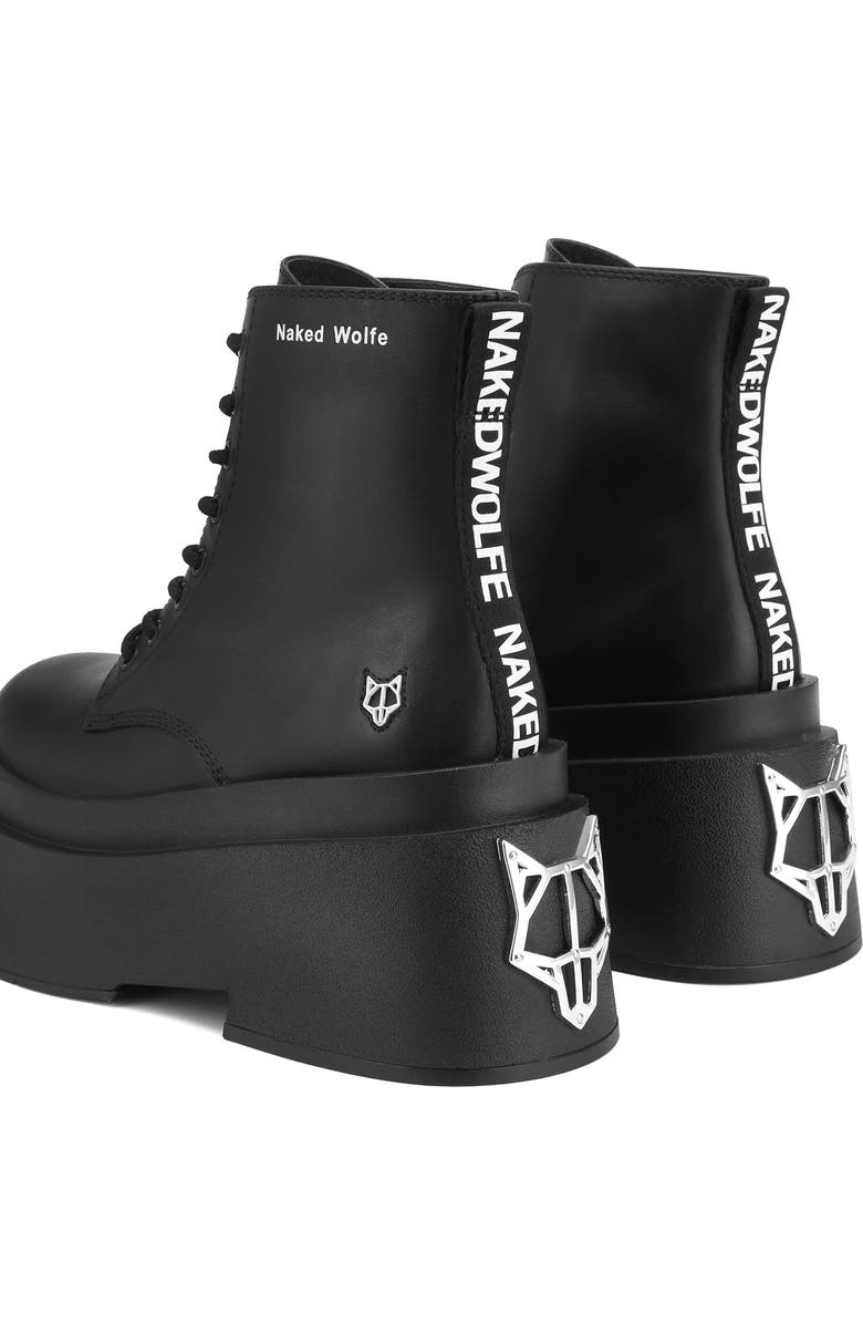 Naked Wolfe Saturn Platform Lace-Up Boot, Alternate, color,