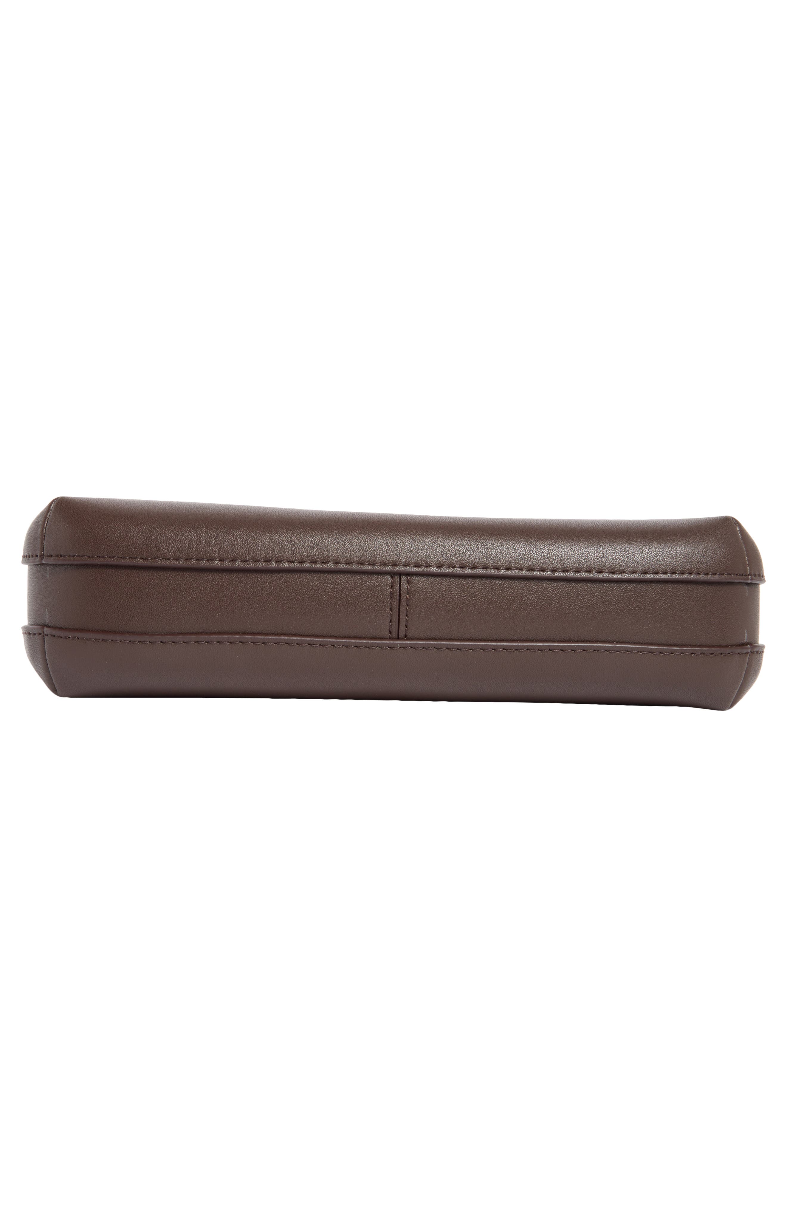 Febe Leather Shoulder Bag, Alternate, color, CIOCCOLATO