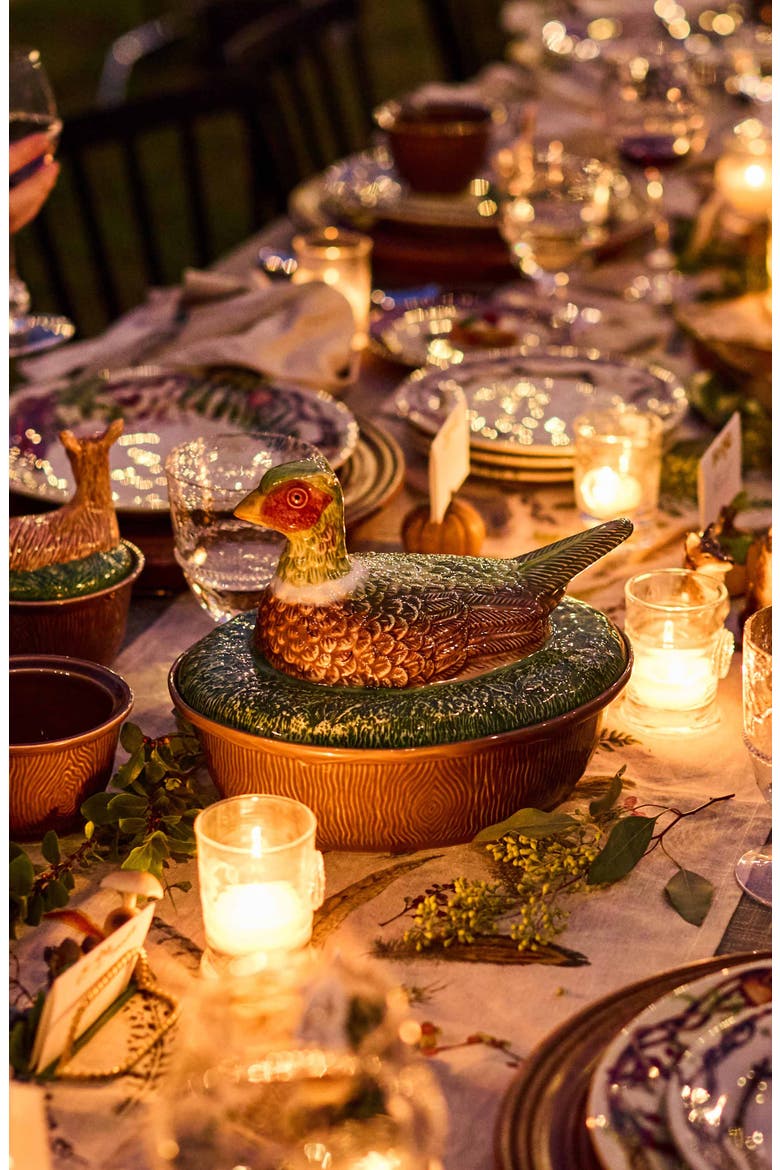 Forest Walk Pheasant Covered Baker, Alternate, color, MULTI