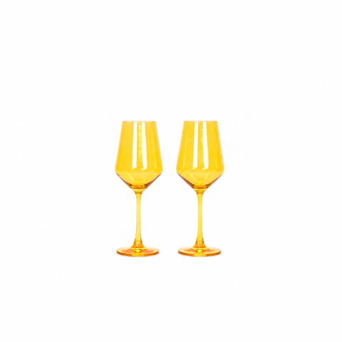 Stemmed Wine Glass - Set of 2