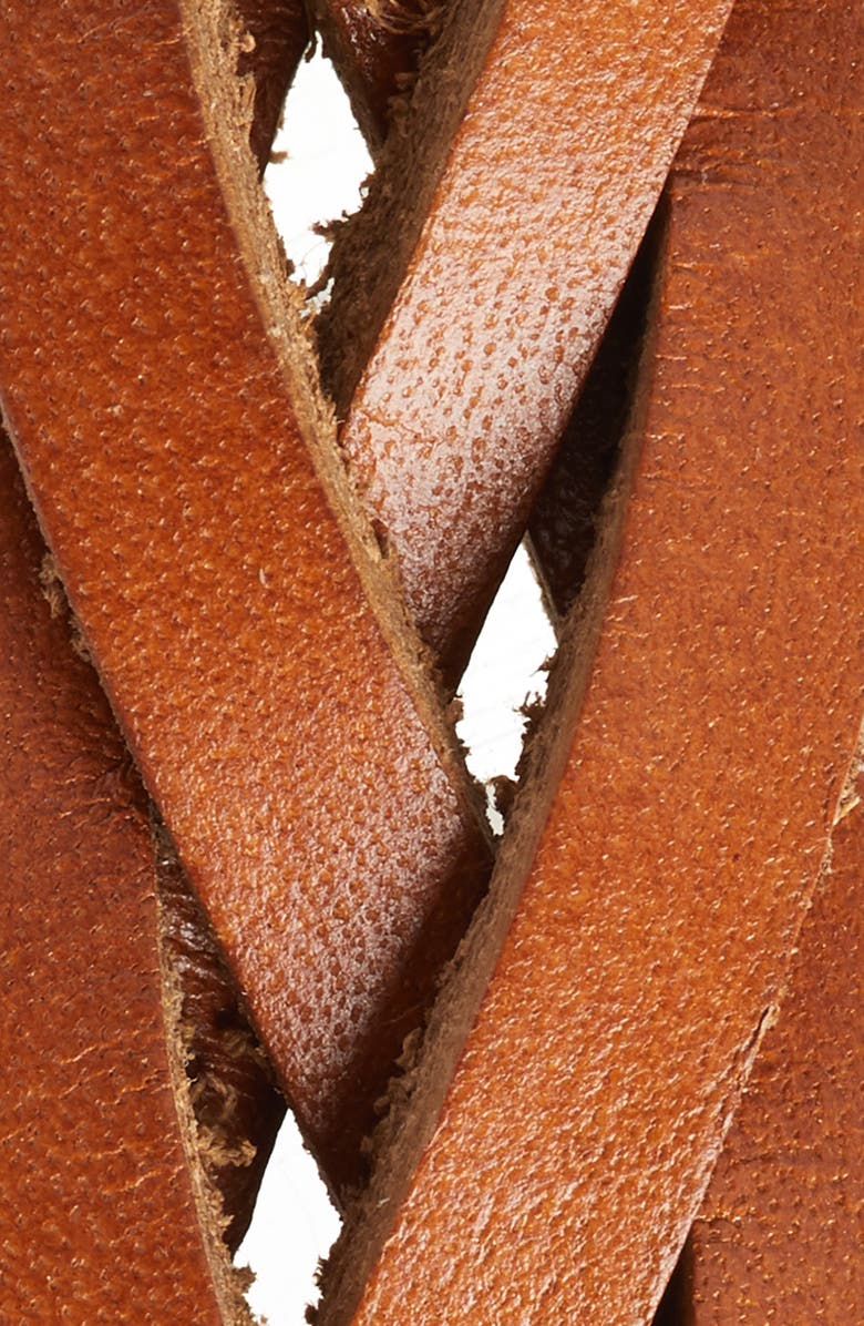 Treasure & Bond Braided Leather Belt, Alternate, color, 