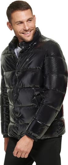 Calvin Klein Men's Snap-Front online Puffer Coat size L