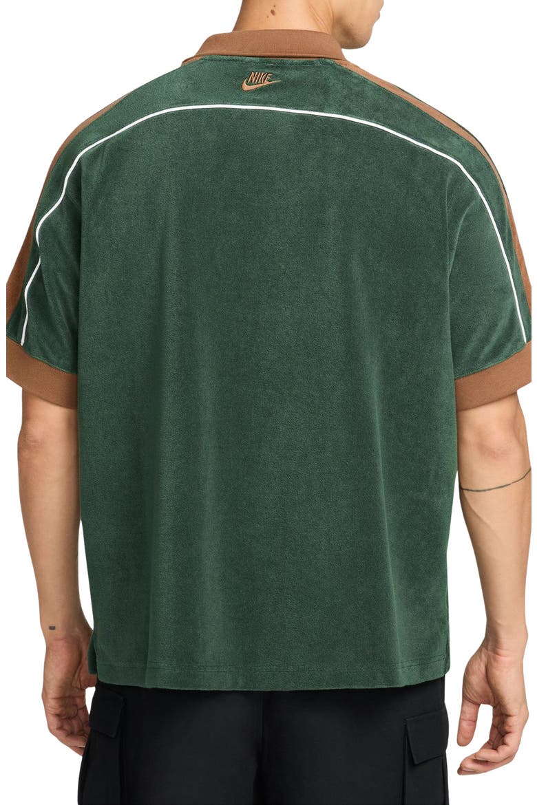 Sportswear Club Polo, Alternate, color, FIR/ ALE BROWN/ WHITE