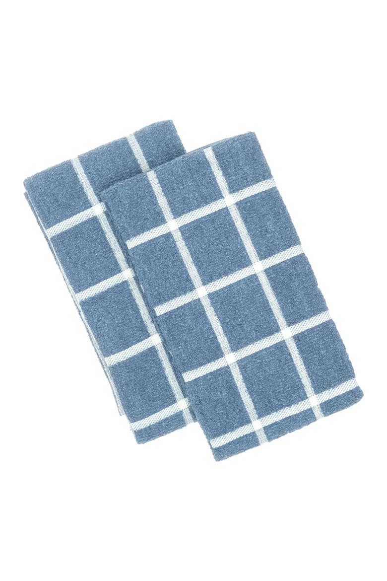 Terry Kitchen Towels Set of 4, Alternate, color, Blue