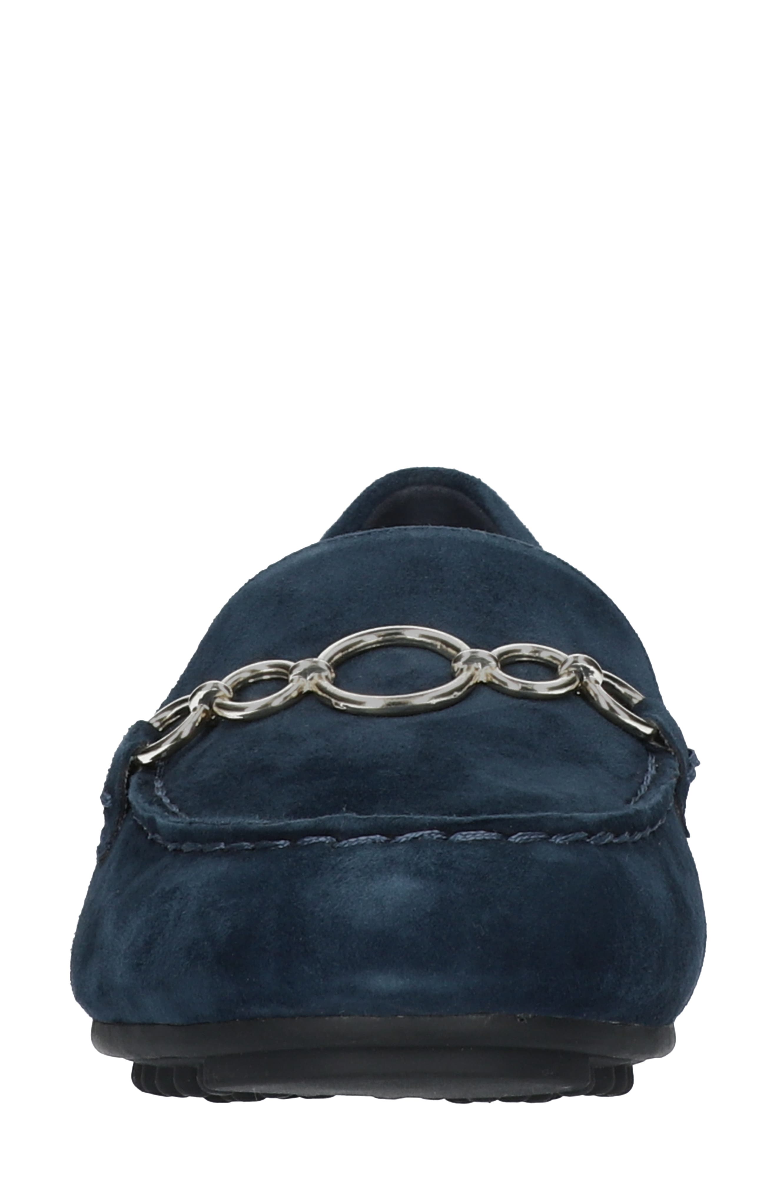 Elizabeth Loafer(Women), Alternate, color, NAVY SUEDE