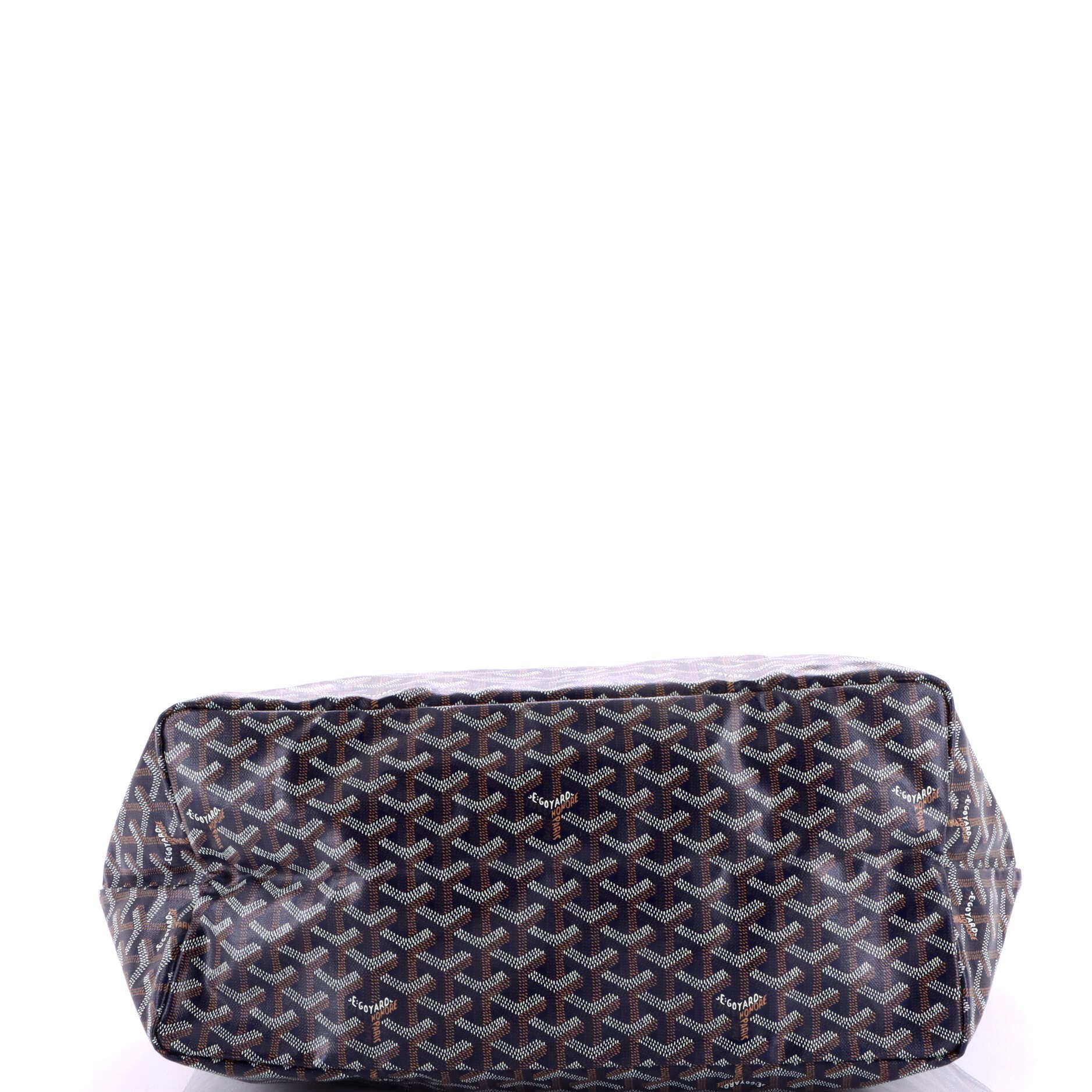 Pre-Owned Goyard Saint Louis Tote Coated Canvas GM, Alternate, color, Blue