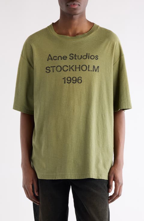 【Acne Studios】Tシャツ FACE レインボー Acne Studios Rainbow Long Sleeve T-Shirt | THE FLAMEL®