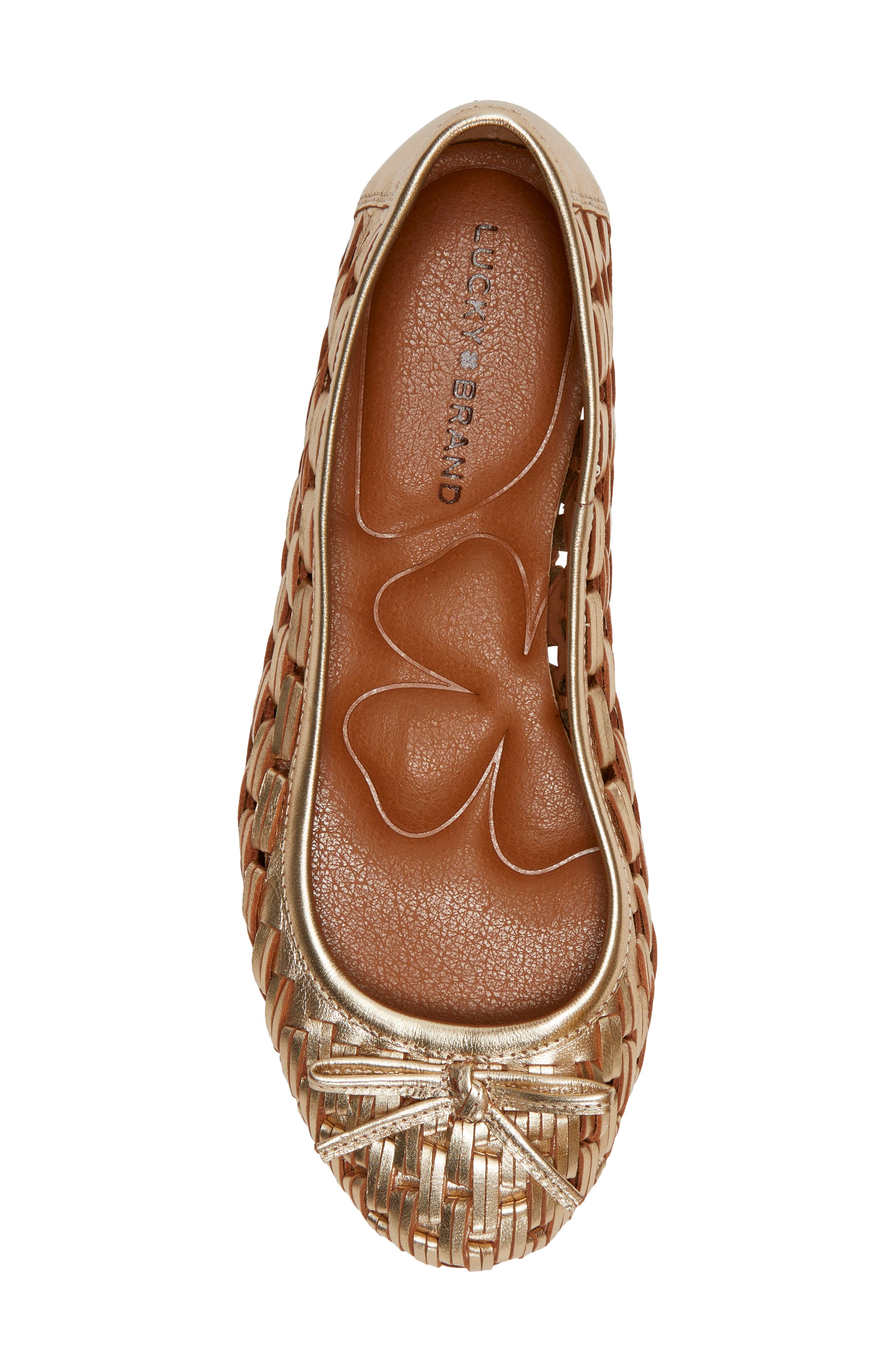 Mogeni Ballet Flat, Alternate, color, PLATINO METLEA