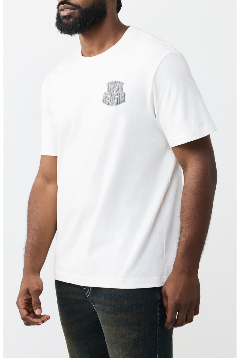 Burger Logo Tee, Alternate, color, WINTER WHITE