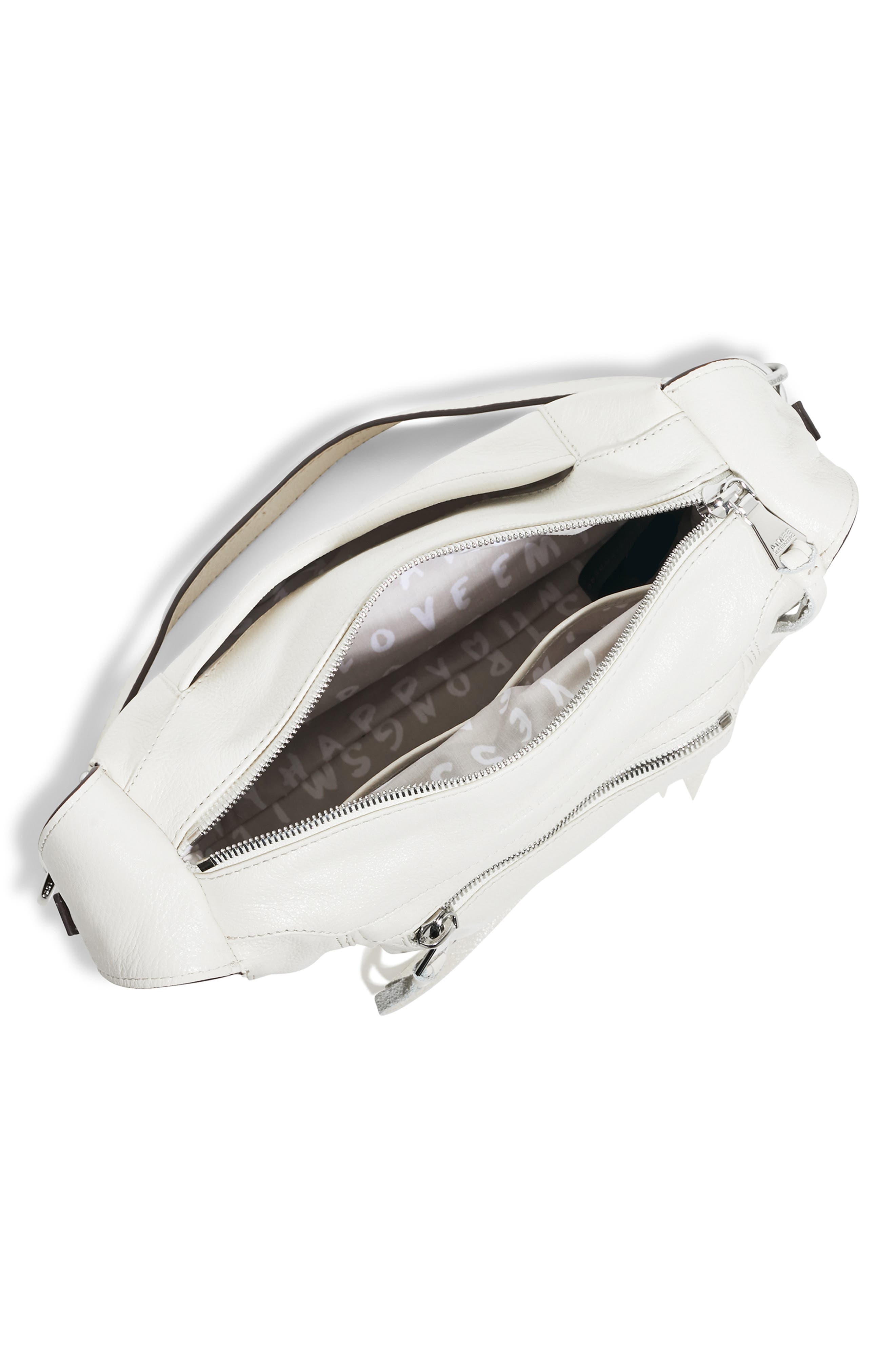 The Bleecker Shoulder Bag, Alternate, color, VANILLA ICE