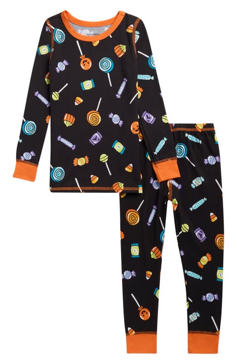 Kids' Print Fitted Two-Piece Pajamas