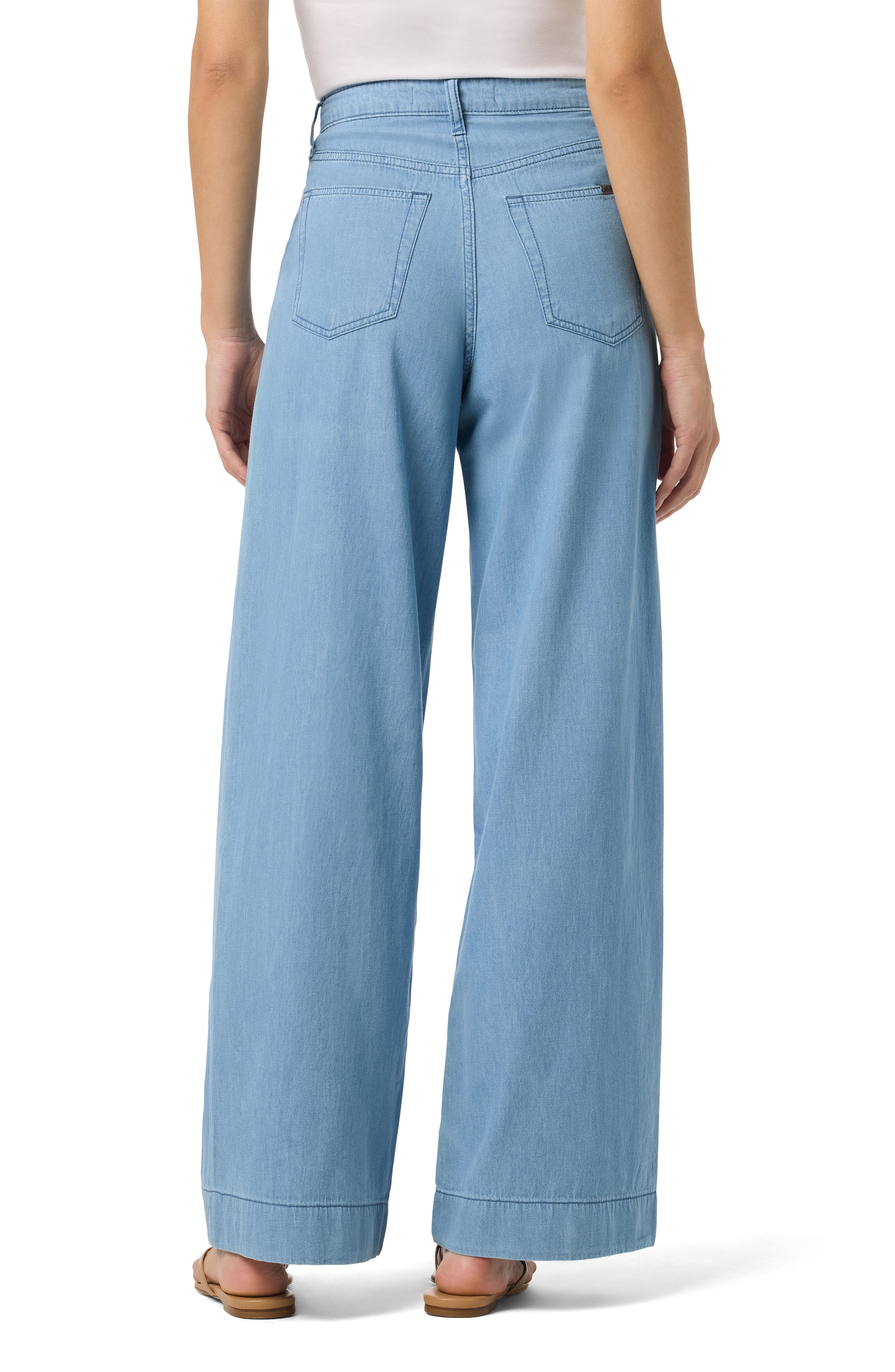Wide Leg Pleated Trouser - image 2