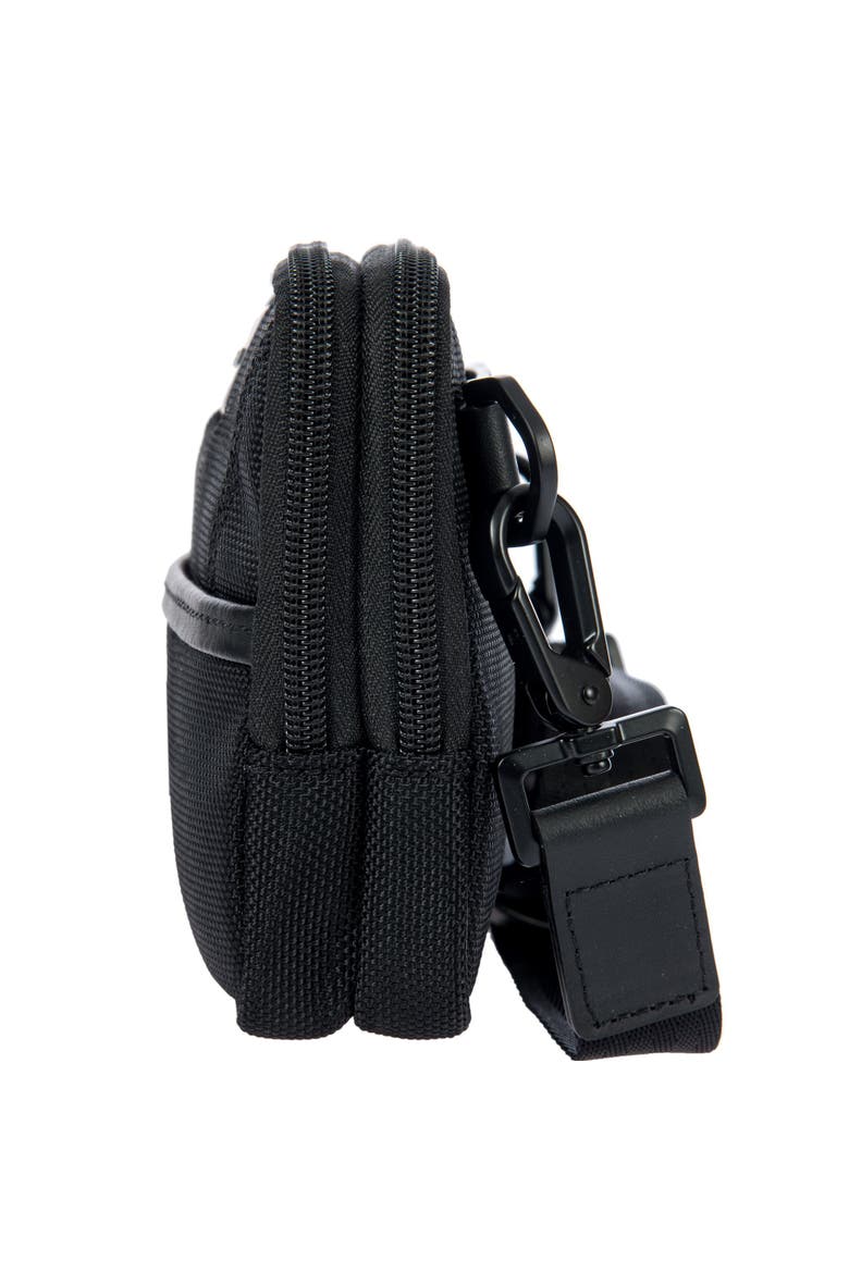 'PORSCHE DESIGN by Bric's Roadster EVO Travel Pouch, Alternate, color, Black