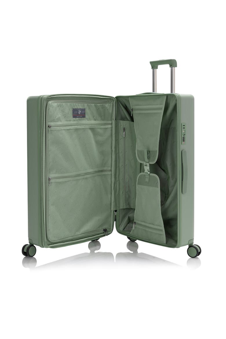 Earth Tones 30 Inch Luggage, Alternate, color, Moss