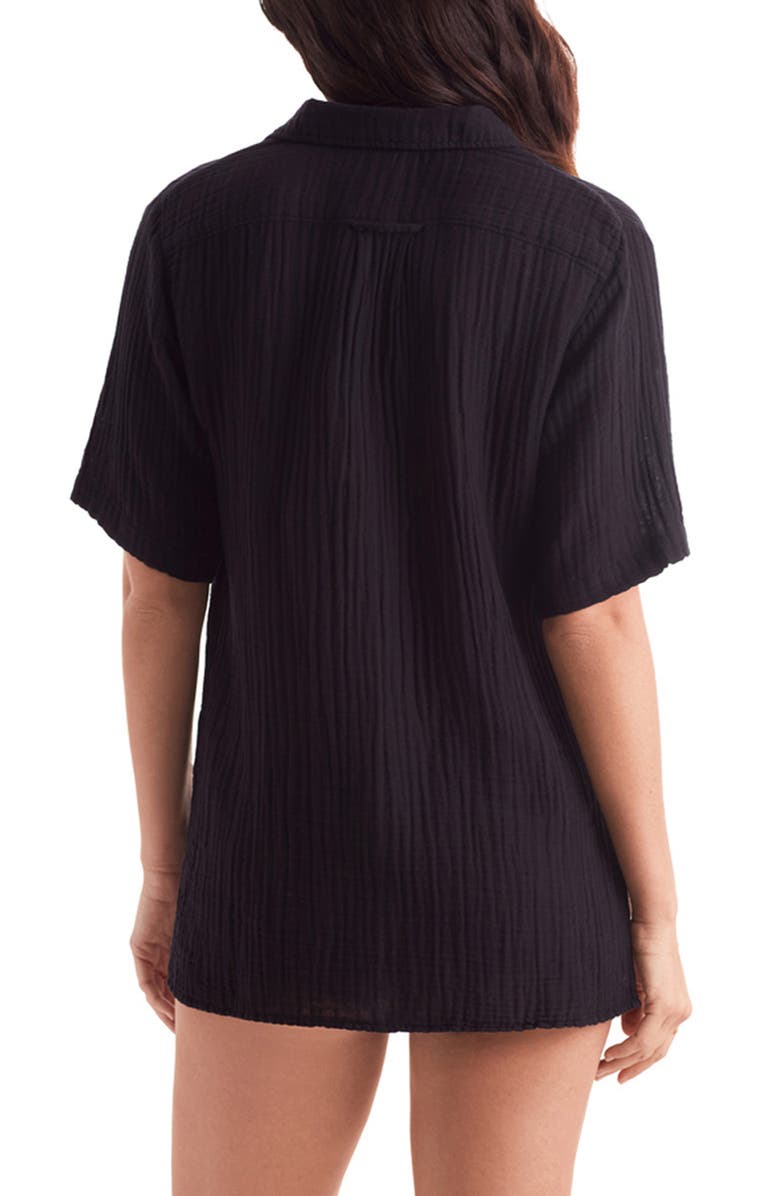 Mimi Flamingo Vista Double Gauze Shirt, Alternate, color, 