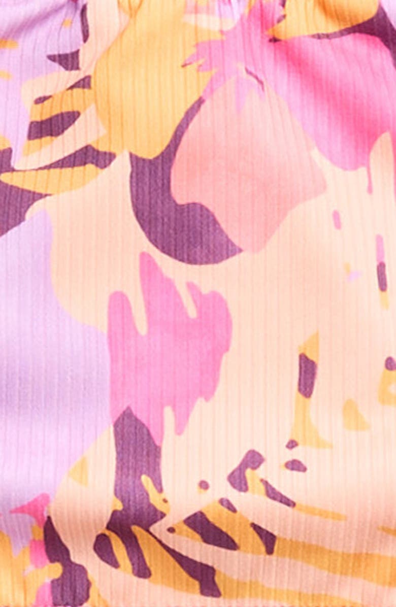 Roxy Kids' Beach Bliss Two-Piece Swimsuit, Alternate, color, Carmine Rose