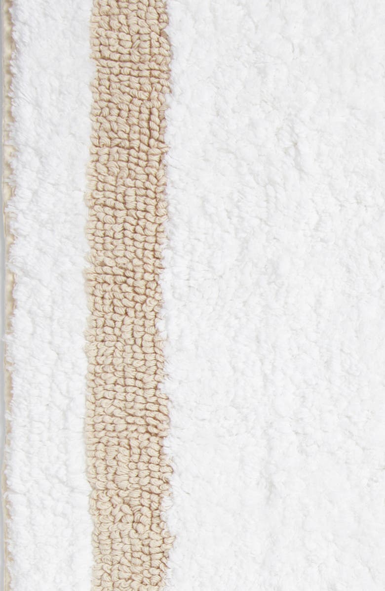Nordstrom Reversible Tufted Bath Mat, Alternate, color, White Multi