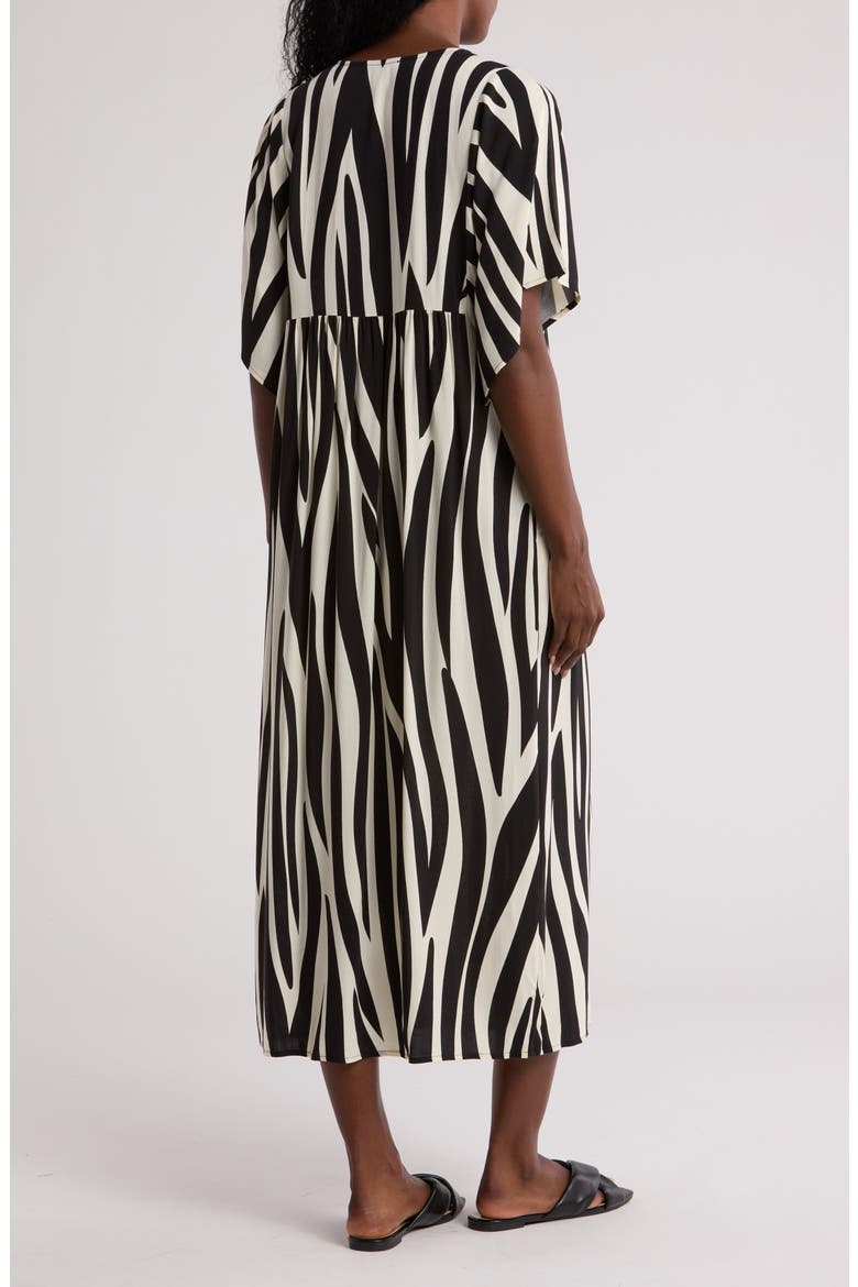 Molly Maxi Dress, Alternate, color, CONTRAST ZEBRA