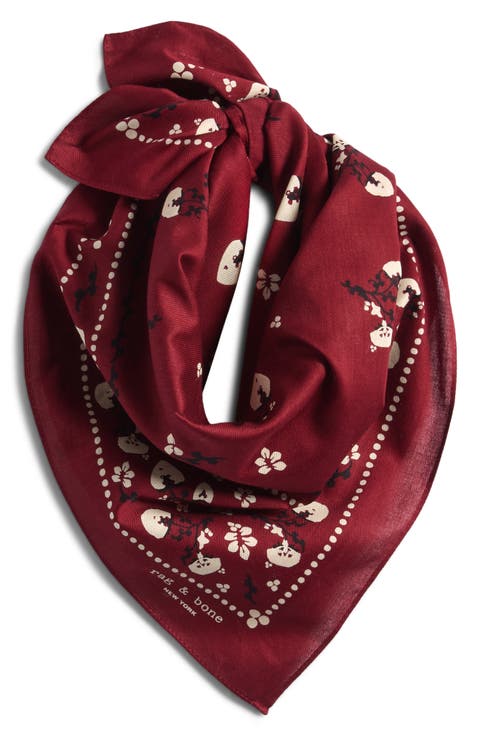 Floral Western Bandana