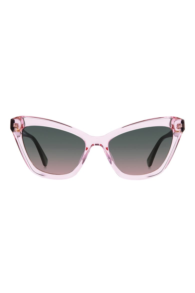 amelie 54mm gradient cat eye sunglasses, Main, color, 035J-JP