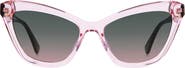Kate Spade New York amelie 54mm gradient cat eye sunglasses