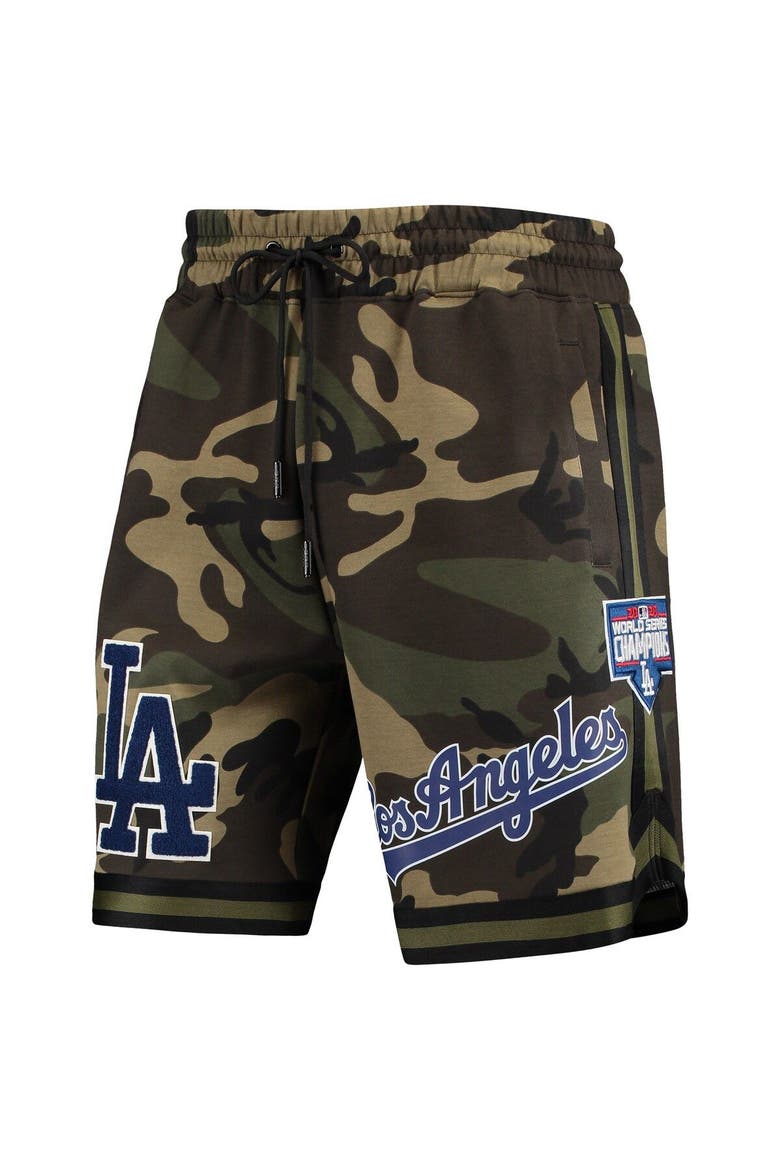 Men's Pro Standard Camo Los Angeles Dodgers Team Shorts, Alternate, color, Camo
