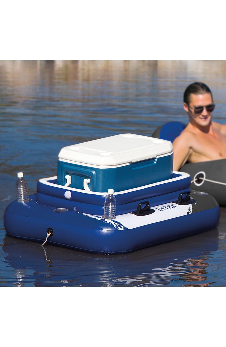 Intex Mega Chill 2 Inflatable Float, Alternate, color, Multicolored