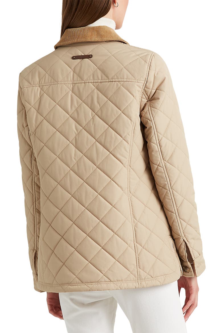 Quilted Patch Pocket Jacket, Alternate, color, BIRCH TAN