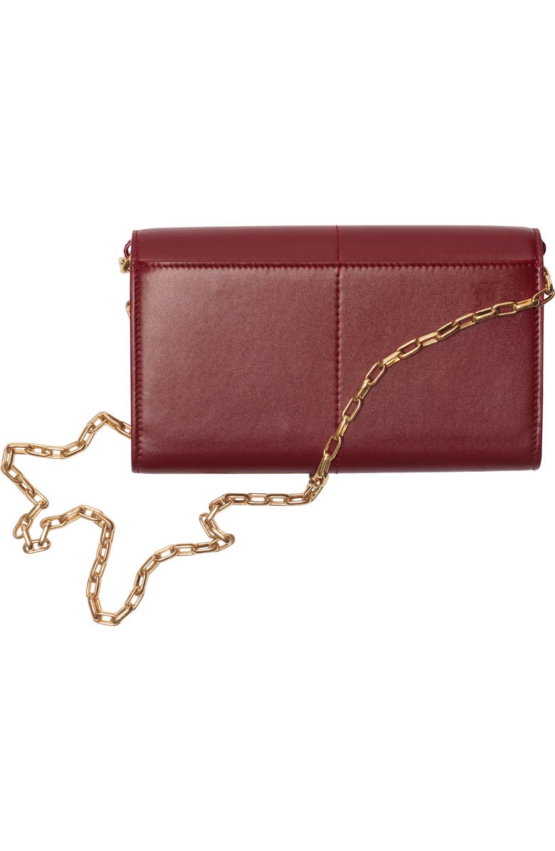 Burberry Snip Chain Strap Wallet, Alternate, color,