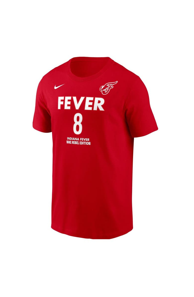 Nike Men's Nike Sophie Cunningham Red Indiana Fever Rebel Name & Number T-Shirt, Alternate, color, Red