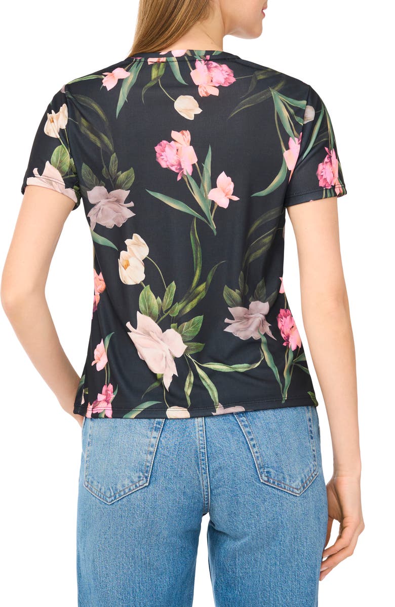 Ted Baker Crewneck T-Shirt, Alternate, color, Black Multi